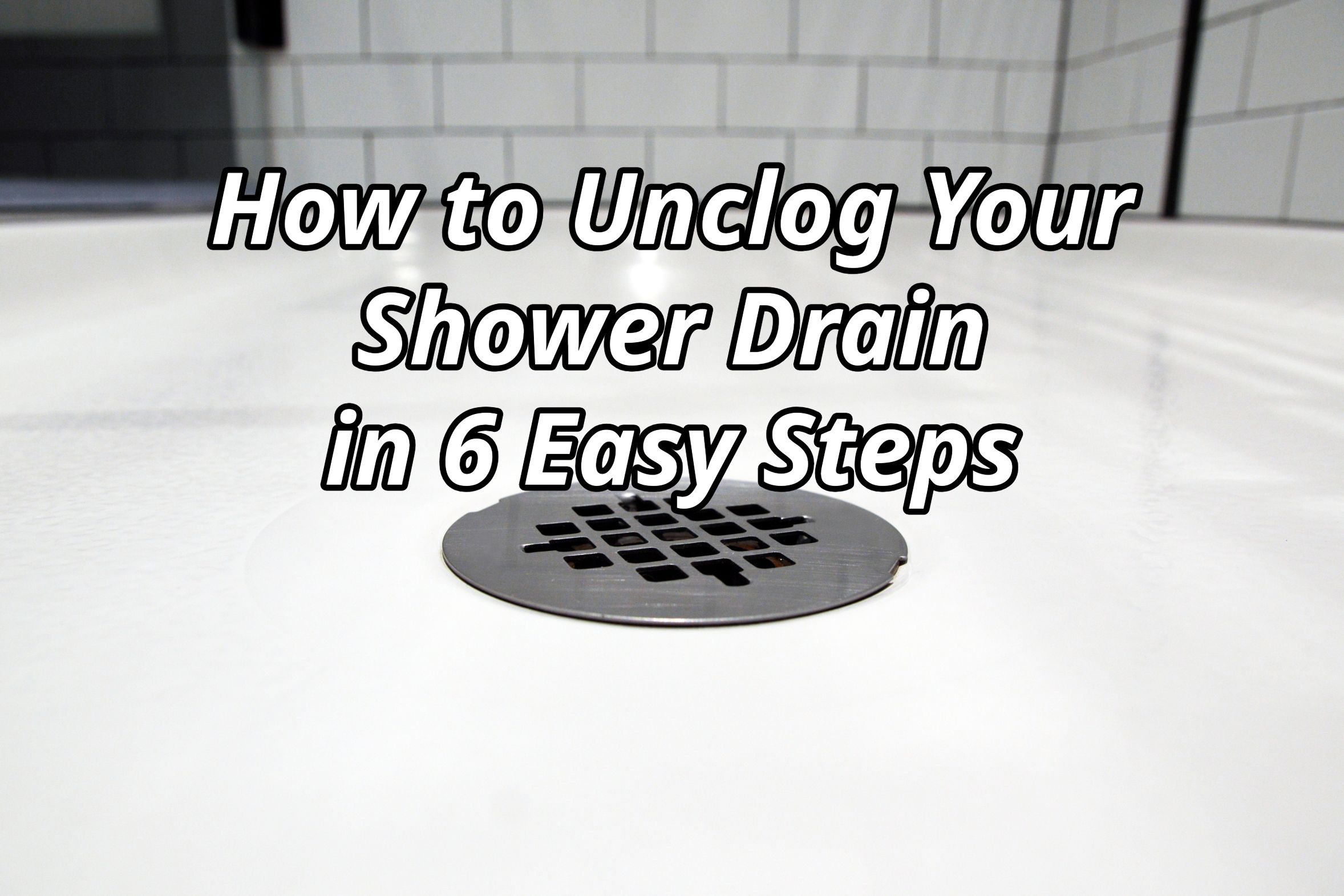 Pickerington, Ohio plumbing blog on how to unclog your shower drain.