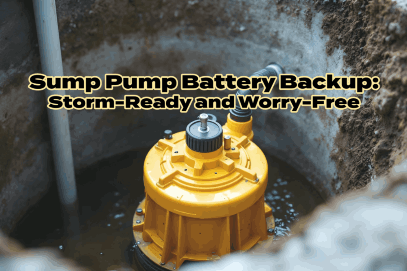 Pickerington, OH plumbing blog on the importance of a sump pump battery backup.